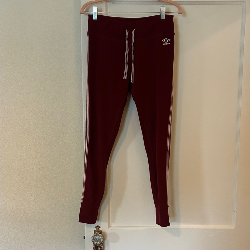 Umbro Burgundy Track Pants
